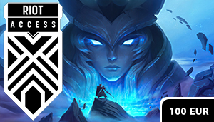 League of Legends Gift Card 100€ - EUROPE / MENA Server Only