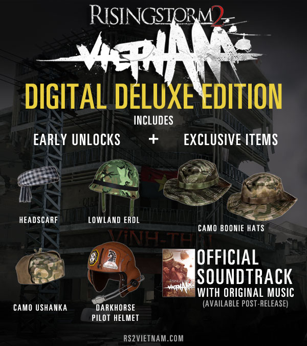 Rising Storm 2: Vietnam - Upgrade to Digital Deluxe Edition - DLC